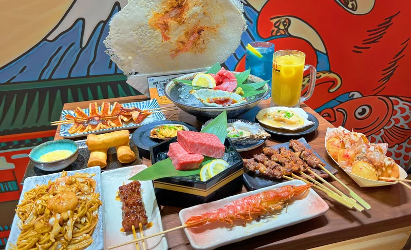 【Klook獨家販售】勝 旨いもん屋台（Katsu Umaimonyadai）海鮮和牛居酒屋 - 大阪・道頓堀・心斎橋・難波